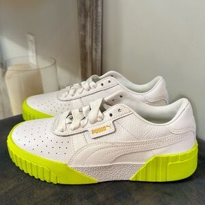 Neon Womans Puma Sneakers